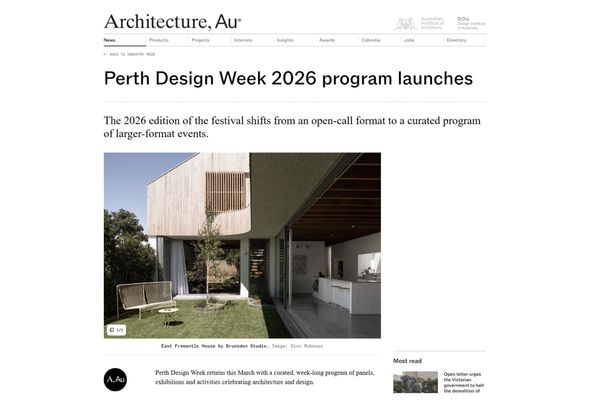 MEDIA 26.02.11: Architecture Au