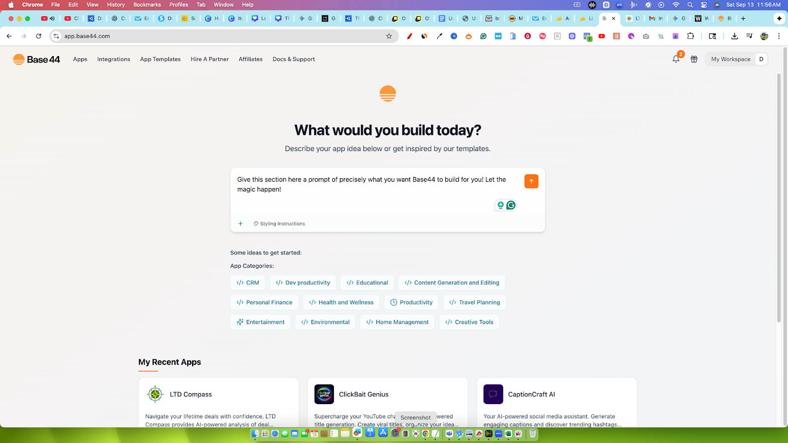 base44 analytics dashboard