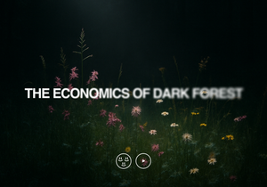 The economics of dark forest spaces