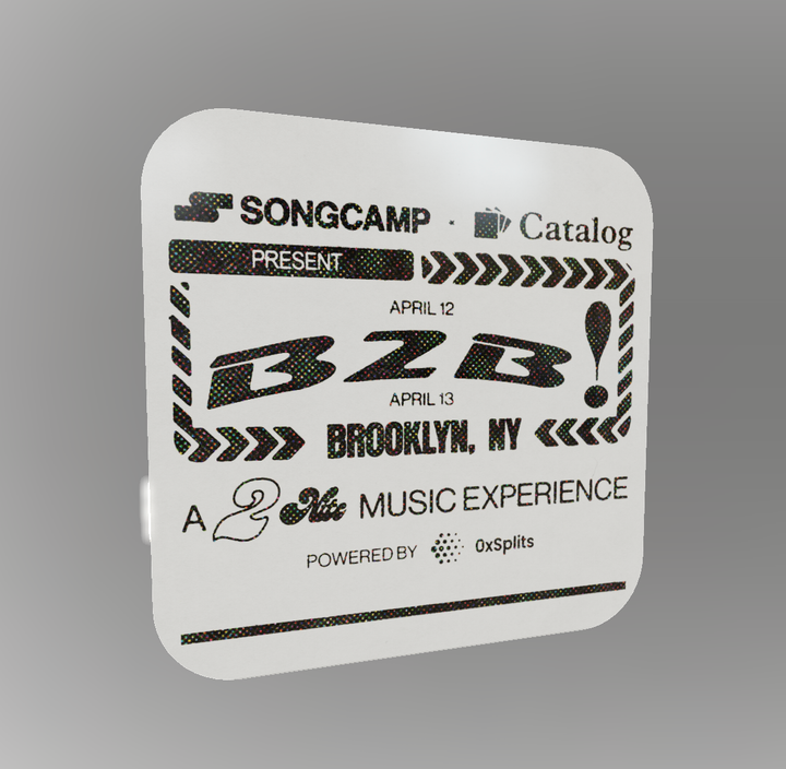 Quality Drop 02: Songcamp x Catalog go B2B