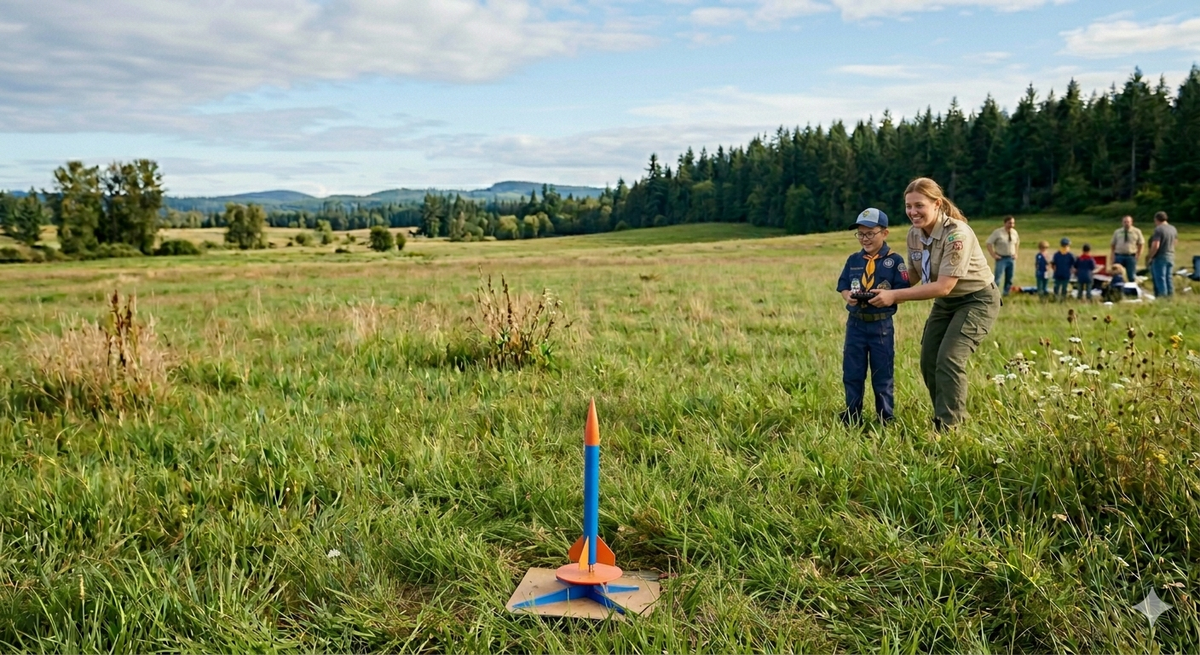 Model Rocket Build and Launch