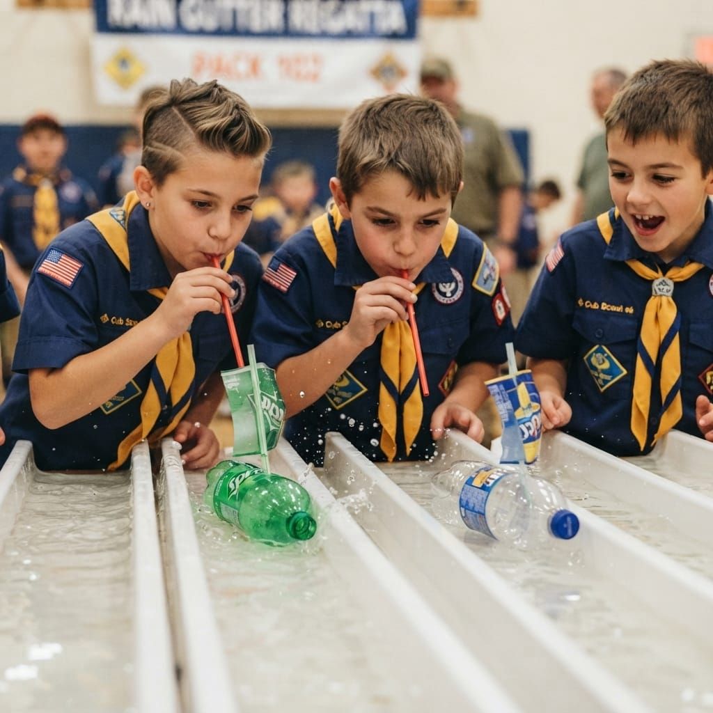 Rain Gutter Regatta