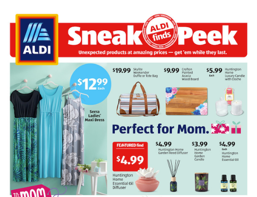 Aldi Finds Sneak Peek for May 2!
