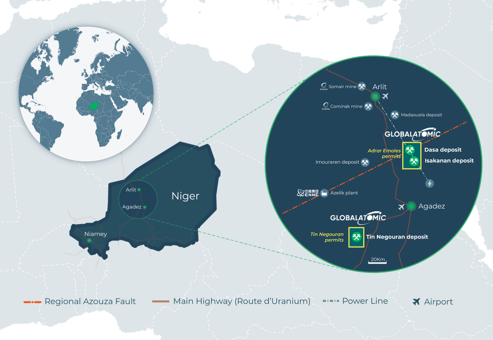 Global Atomic zet belangrijke stap richting financiering DASA
