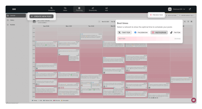 Sprout Social alternative Metricool
