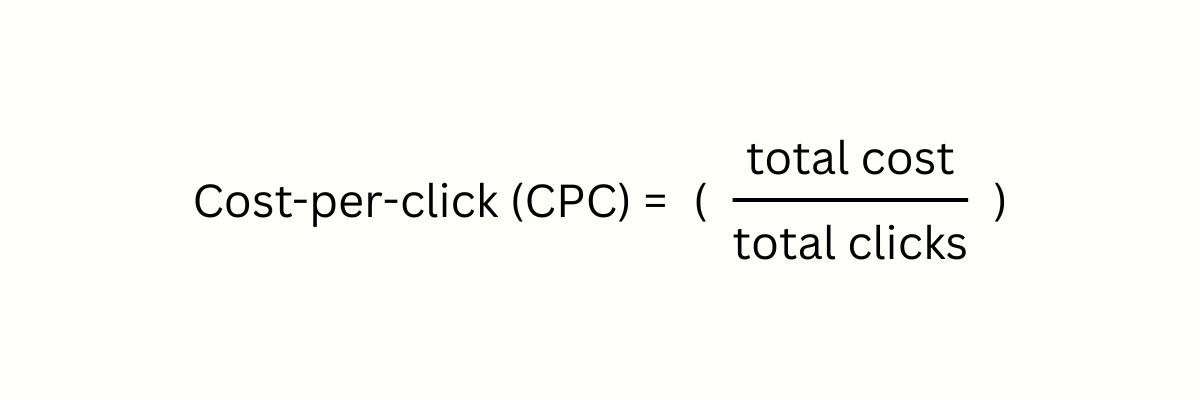 the formula to calculate CPC