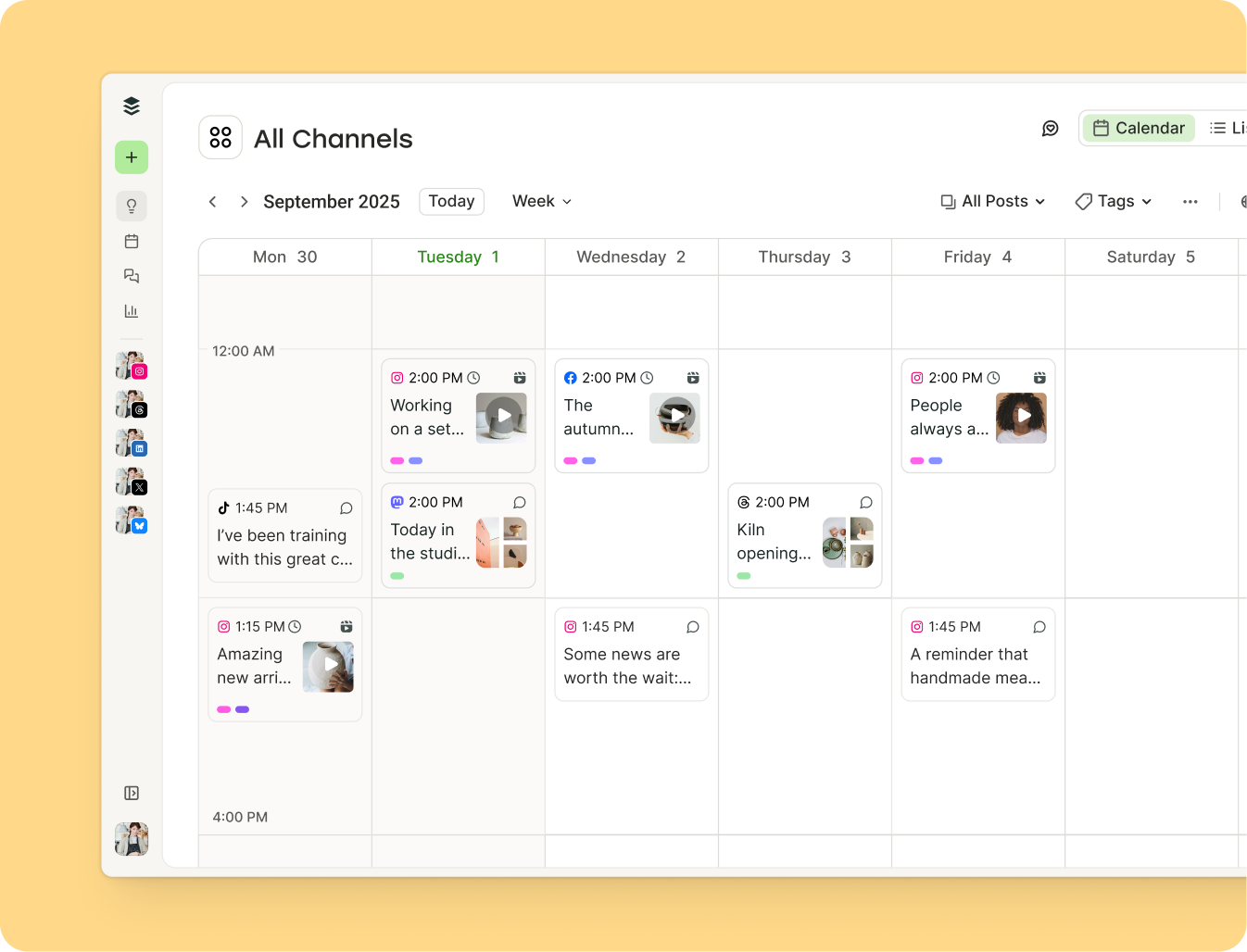 Social Media Calendar: 11 Free Templates + How to Make Your Own