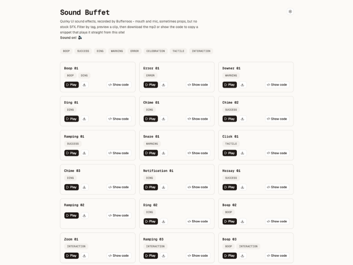 Sound Buffet by&nbsp;Andreas