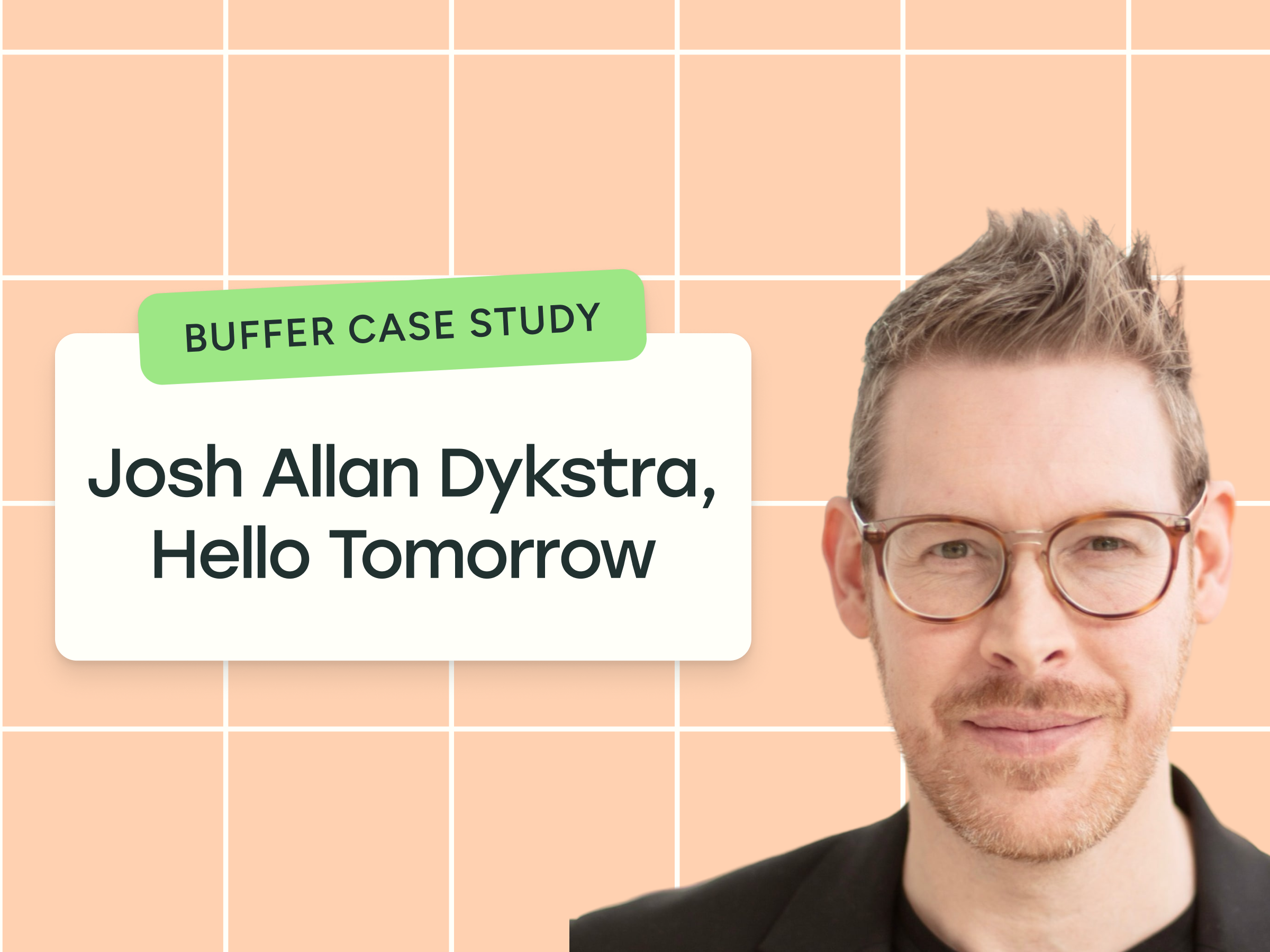 Why Josh Allan Dykstra Only Touches Social Media One Day a Month