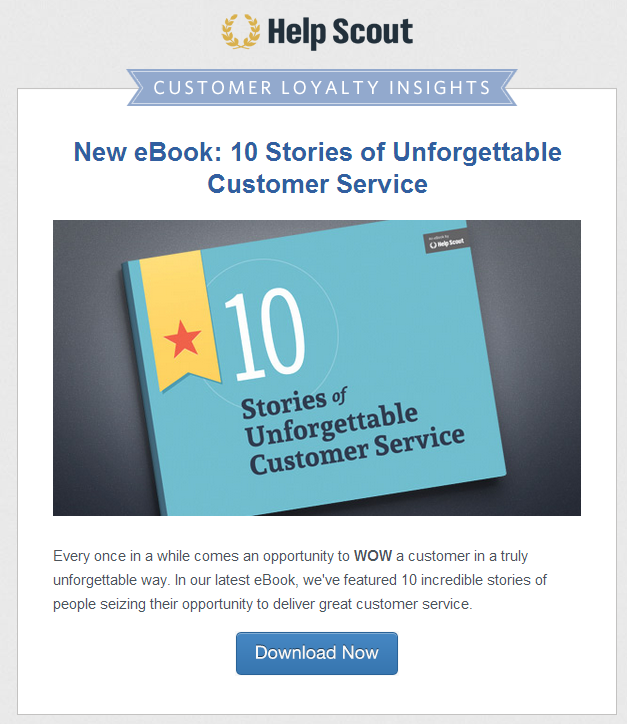 email strategies, Help Scout free ebook offer
