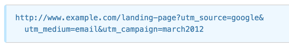 utm code example