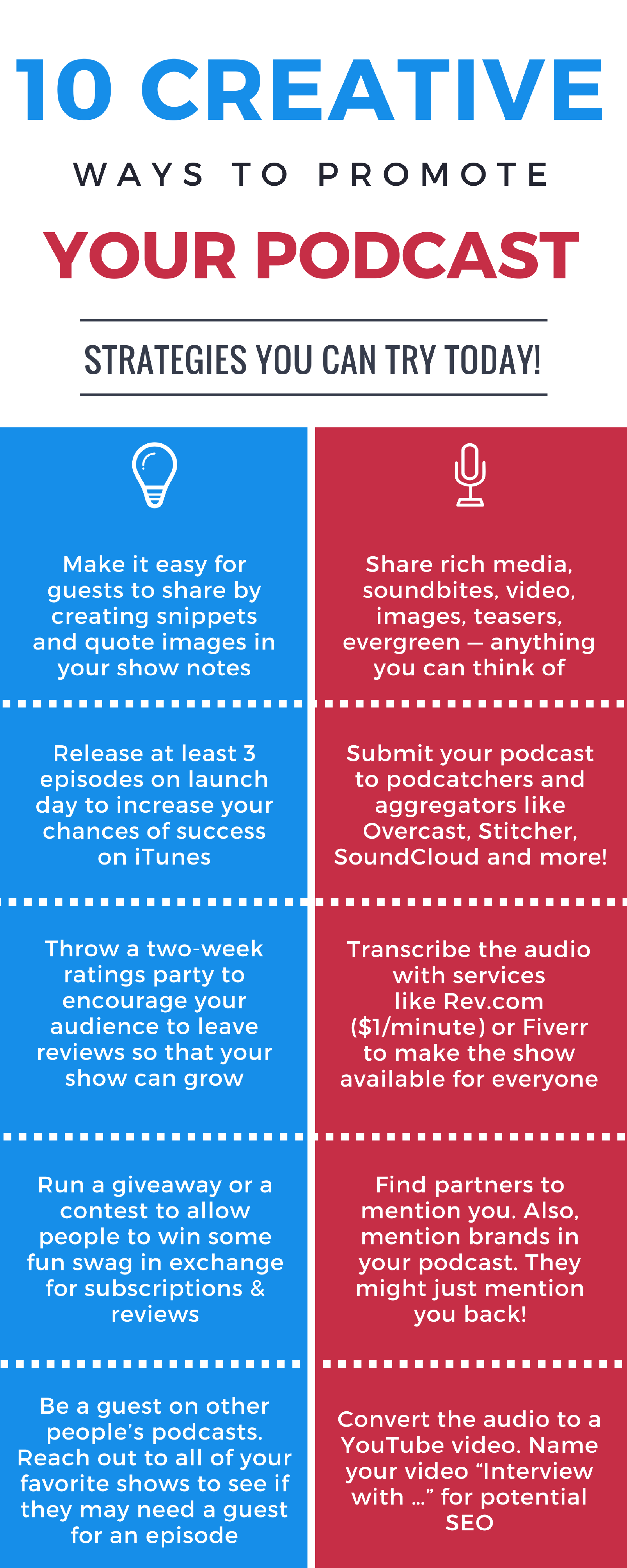 10 Ways to Promote a Podcast