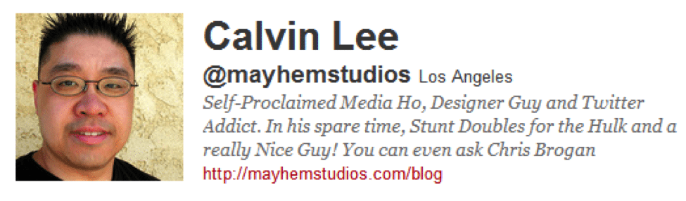 Calvin Lee bio