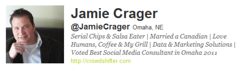 Jamie Crager bio