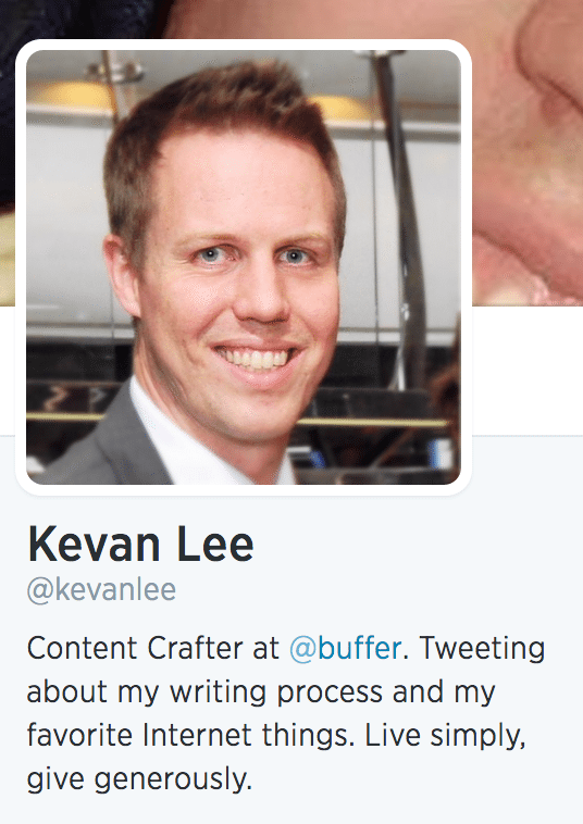 Kevan Lee bio twitter