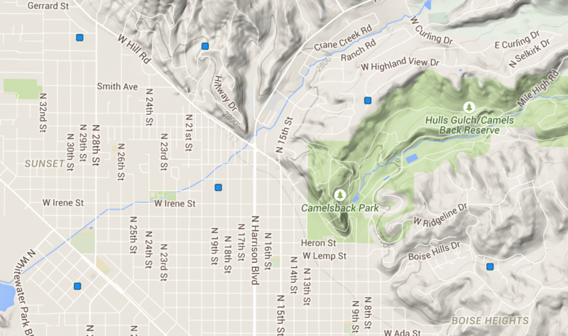 Followerwonk follower map