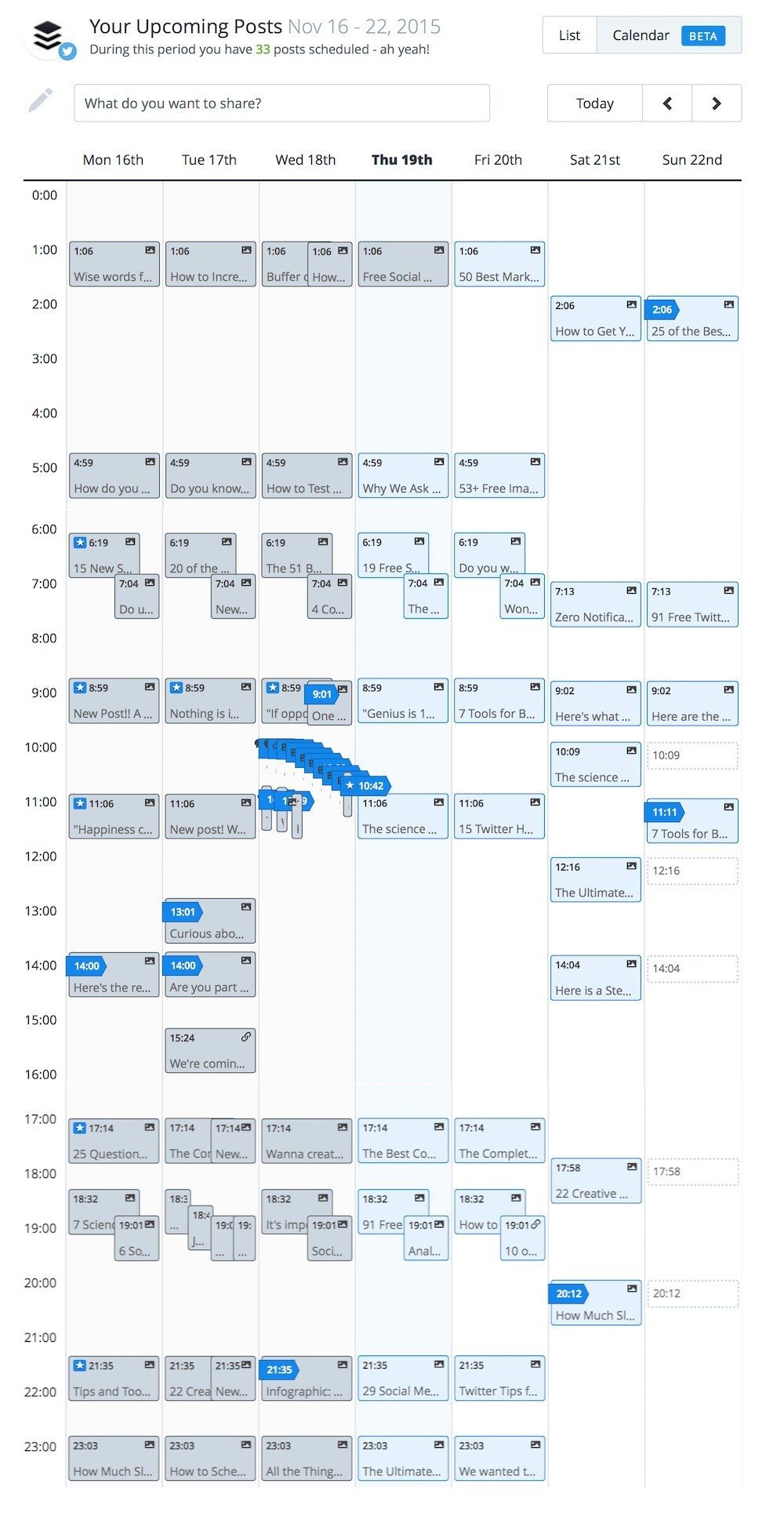 buffer social media calendar twitter1