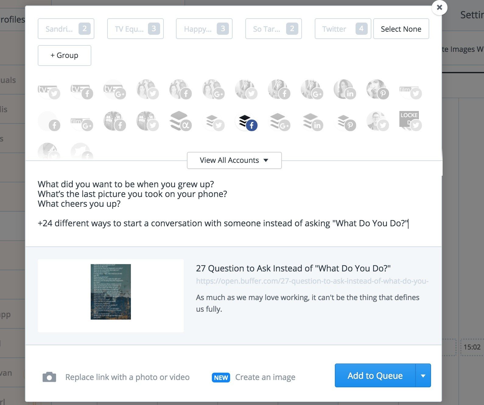 Re-Buffer with The Social Media Calendar 3