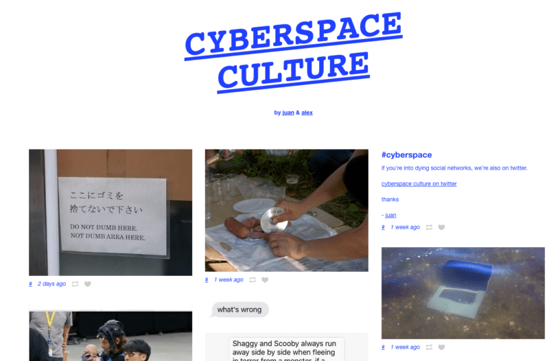Cyberspace Culture