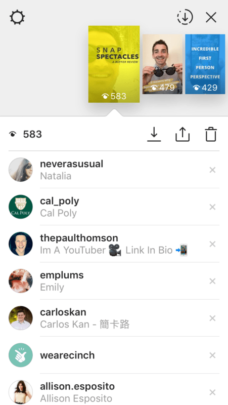 Instagram Stories metrics Instagram Stories metrics