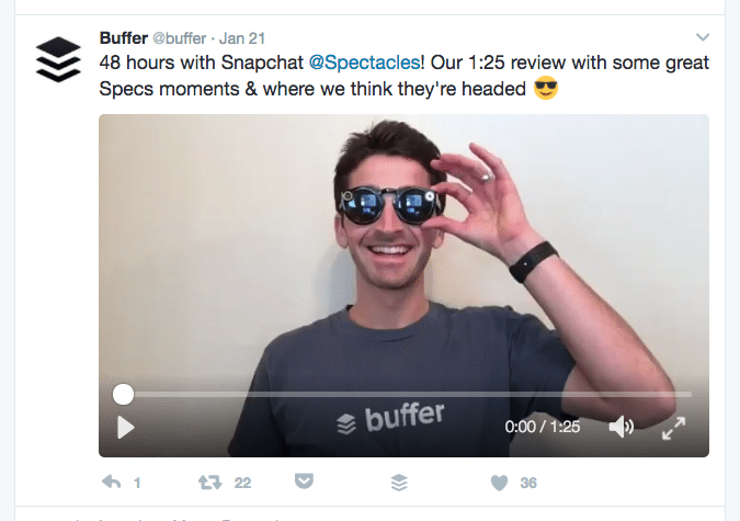 Twitter video example