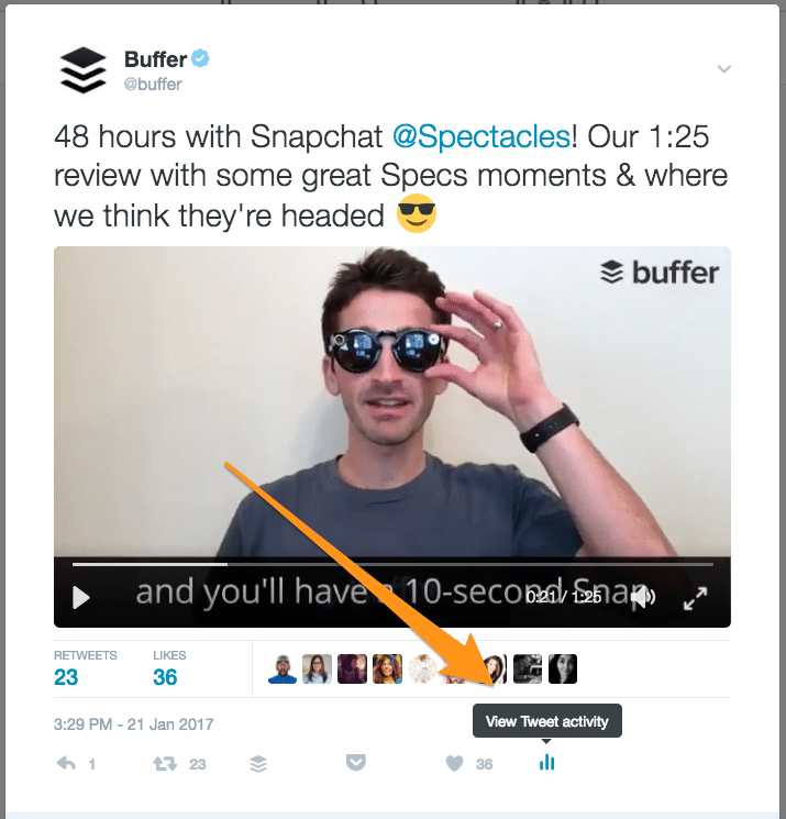 Twitter view tweet activity Twitter view tweet activity
