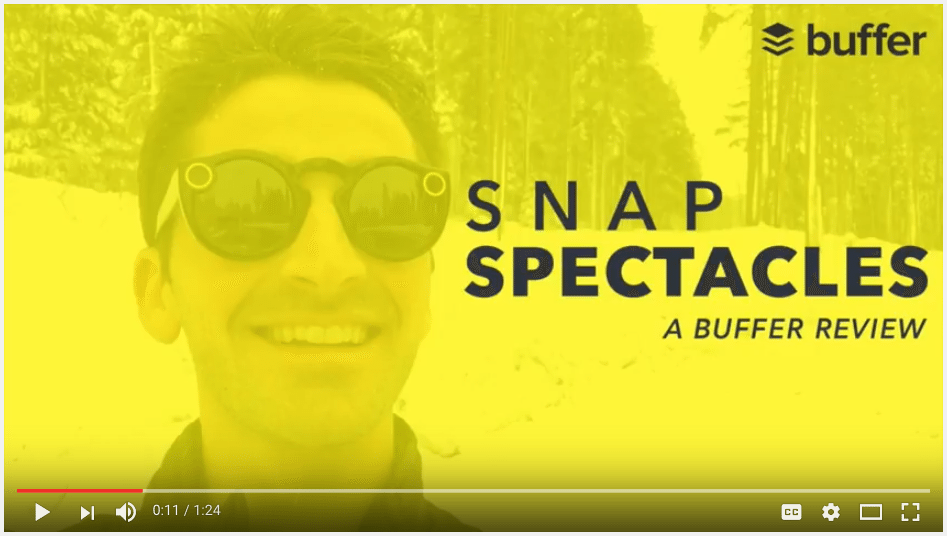 YouTube example YouTube example