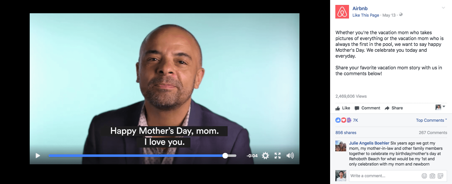 Airbnb video CTA Airbnb video CTA