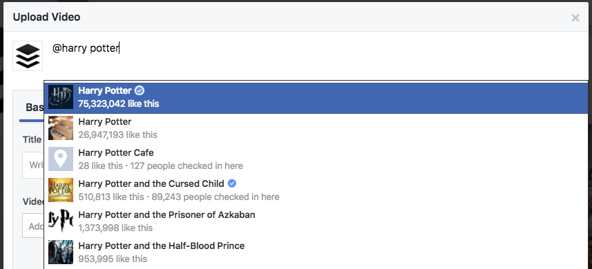 Tag other pages Tag other pages