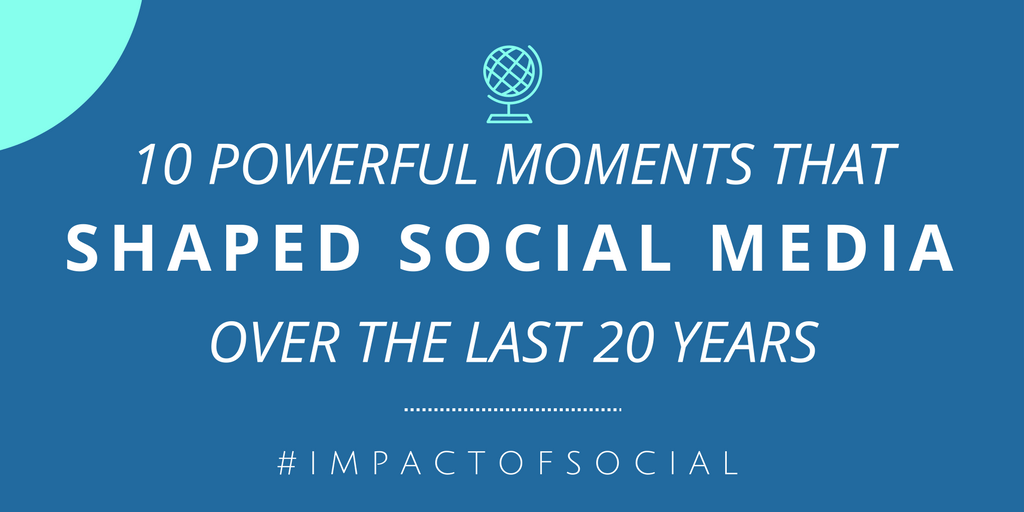 10 Powerful Moments That Shaped Social Media Over the Last 20 Years