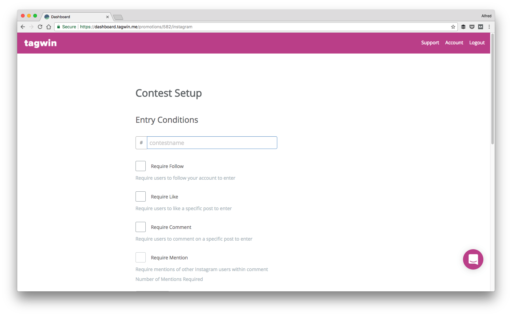 Social media tool 2018: Tagwin