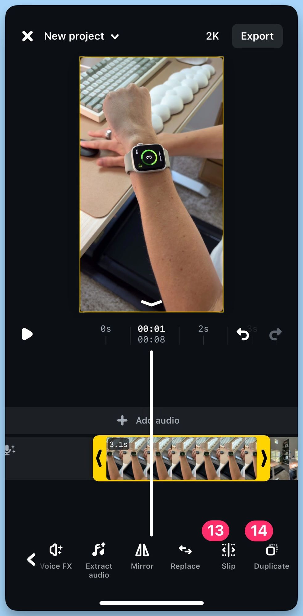 Instagram Edits düzenleme