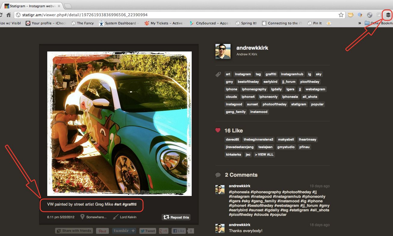 Andrew K Kirk VW Instagram Photo Andrew K Kirk VW Instagram Photo