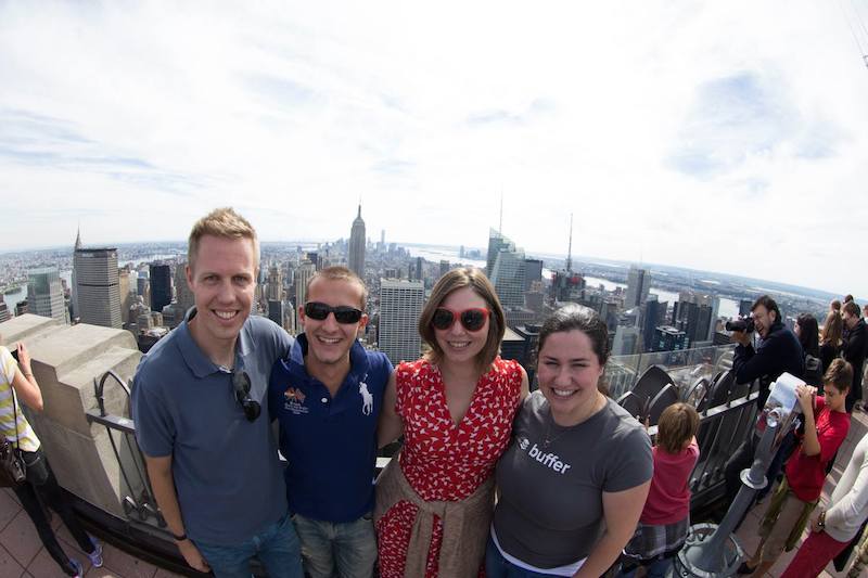 Top of the Rock selfies