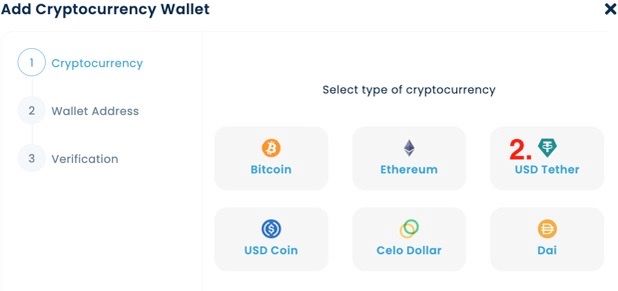 Captura de pantalla de Bitwage