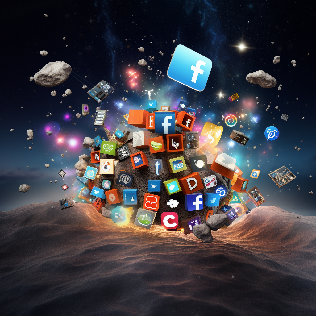 Distintos logos de redes sociales