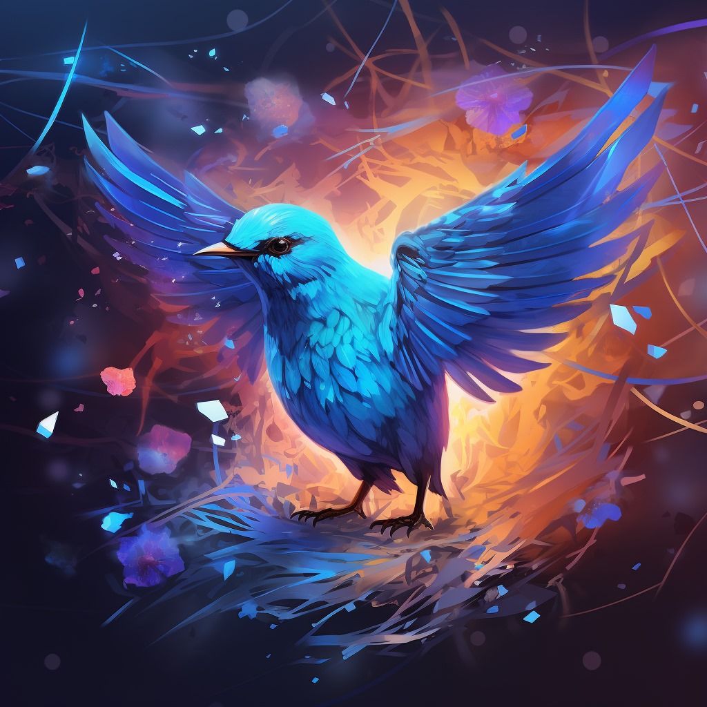 Pájaro de X antes Twitter
