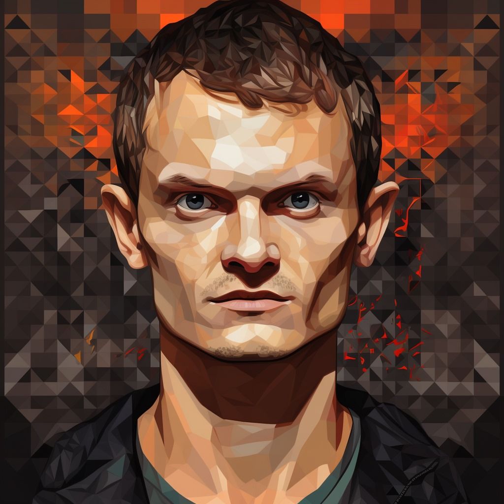 Rostro de Vitalik Buterin