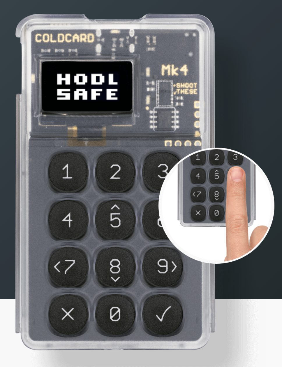 Coldcard hardware wallet