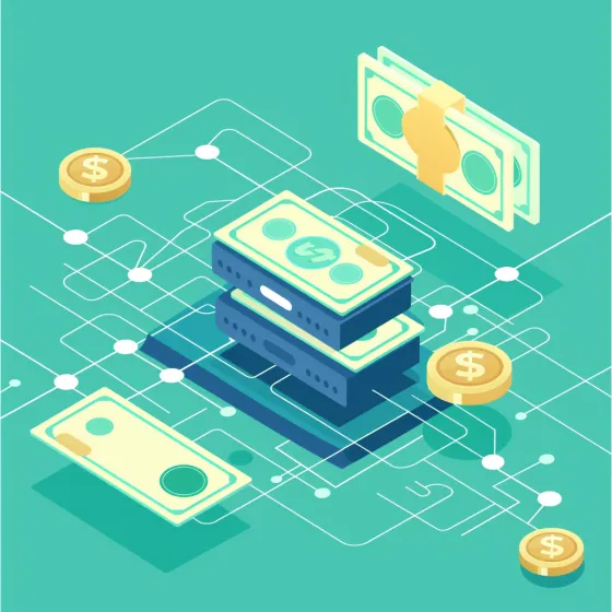 Ilustración de Transferencias ACH 