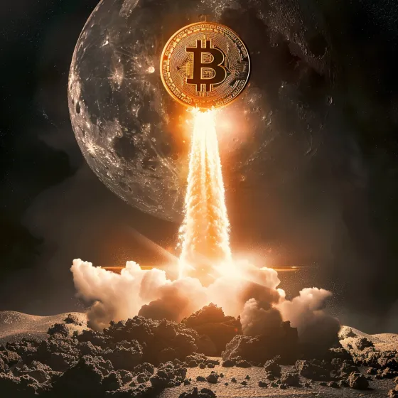 Bitcoin a la Luna