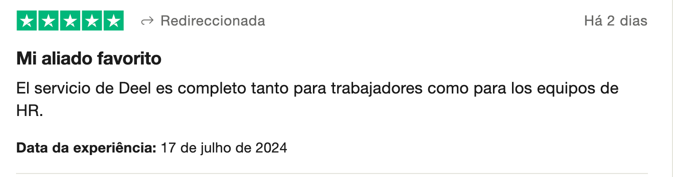 trust pilot deel profile