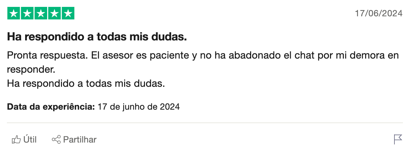 Remote's trust pilot profile