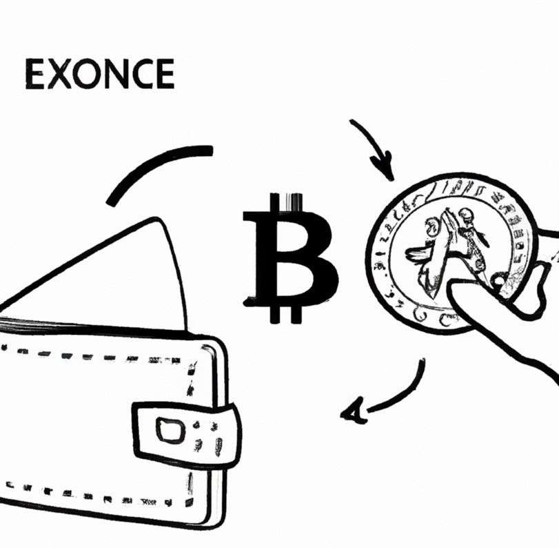 imagen de Bitcoin en blanco y negro