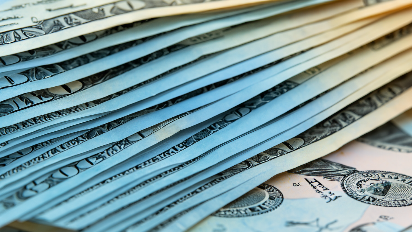 Billetes de dólar americano