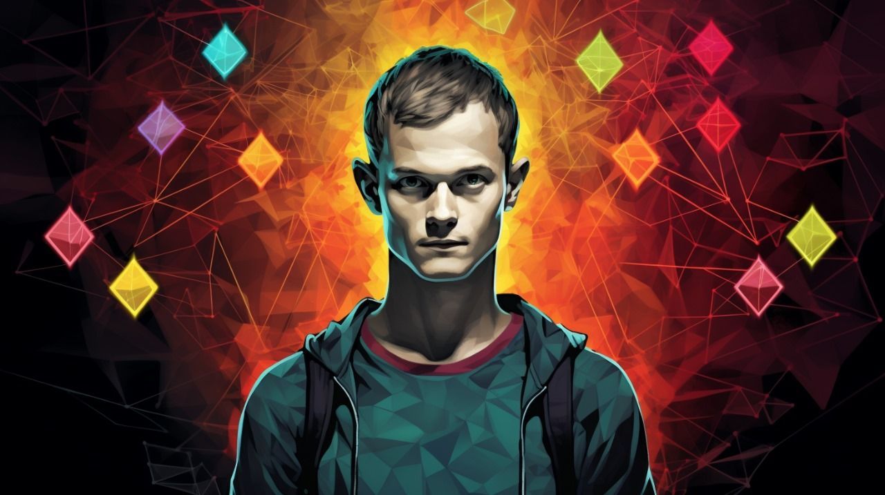 Ilustración de Vitalik Buterin
