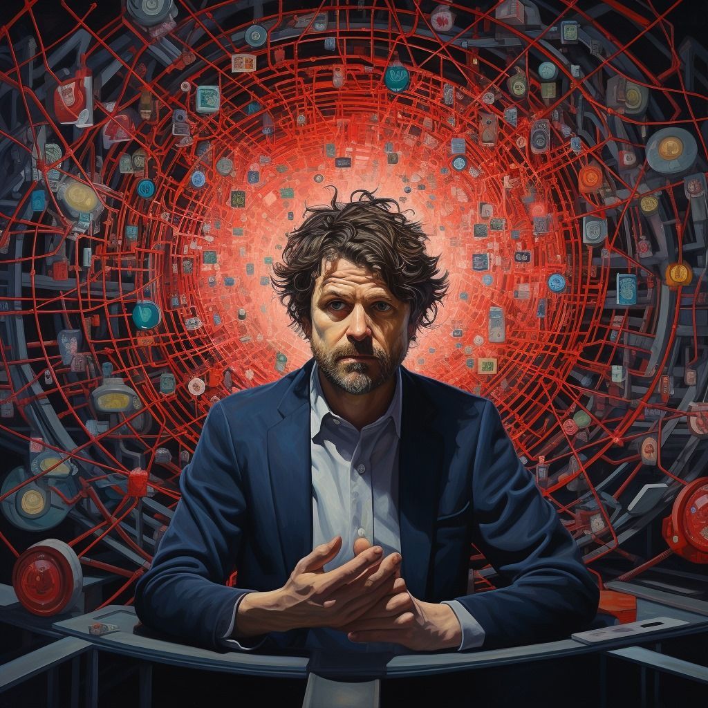 Ilustración de un Político