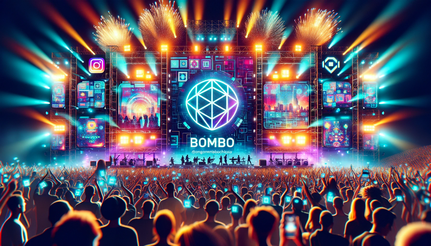 Ilustración de un recital de bombo