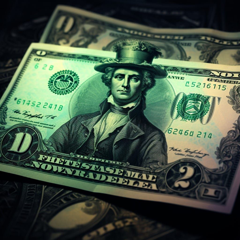 Dólar creado con IA