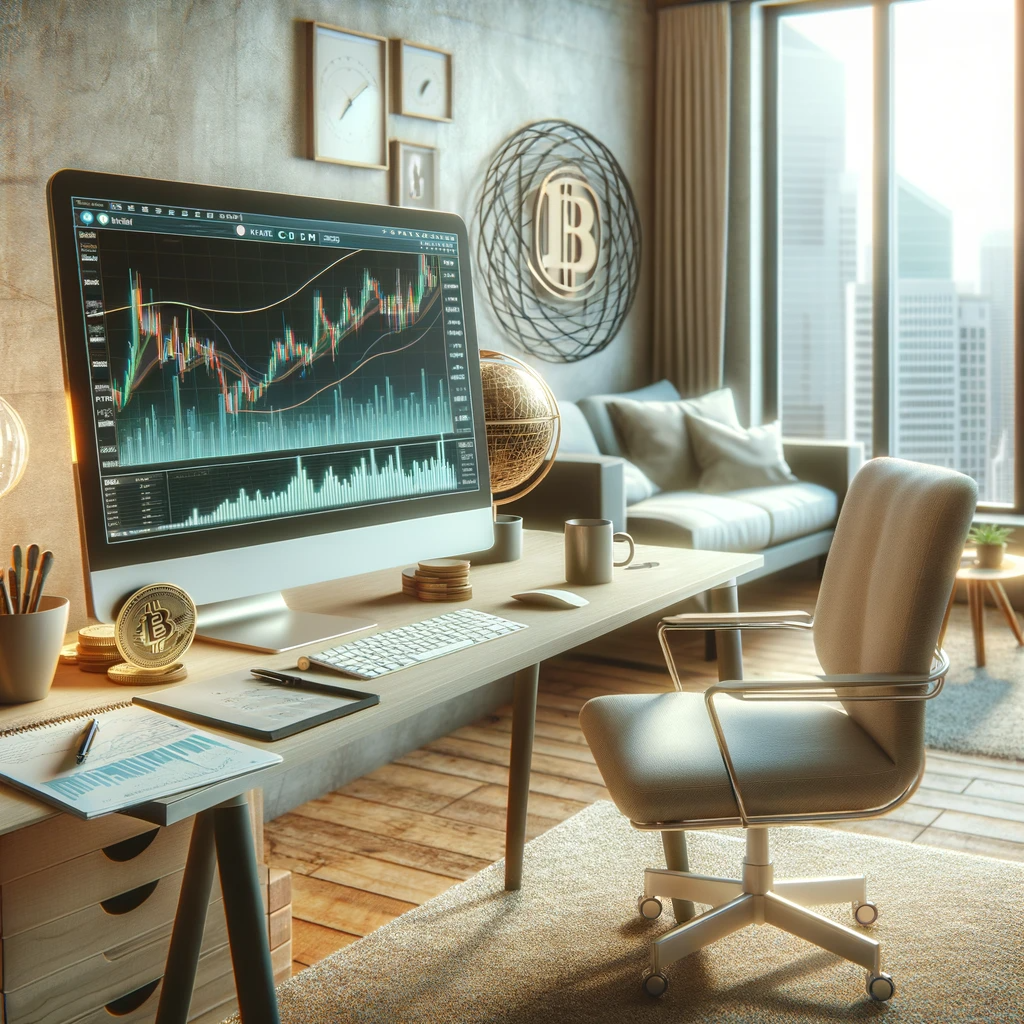 Modern Office Setup illustration